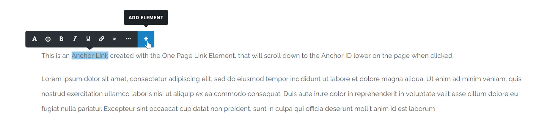 Inline Editor - Step 1