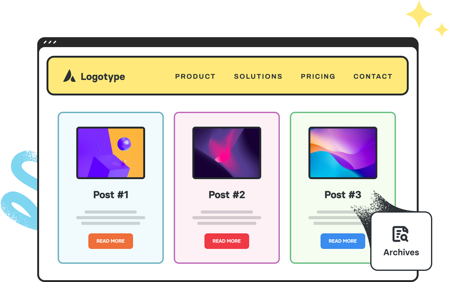 Avada Archive Layout Element Featured Image