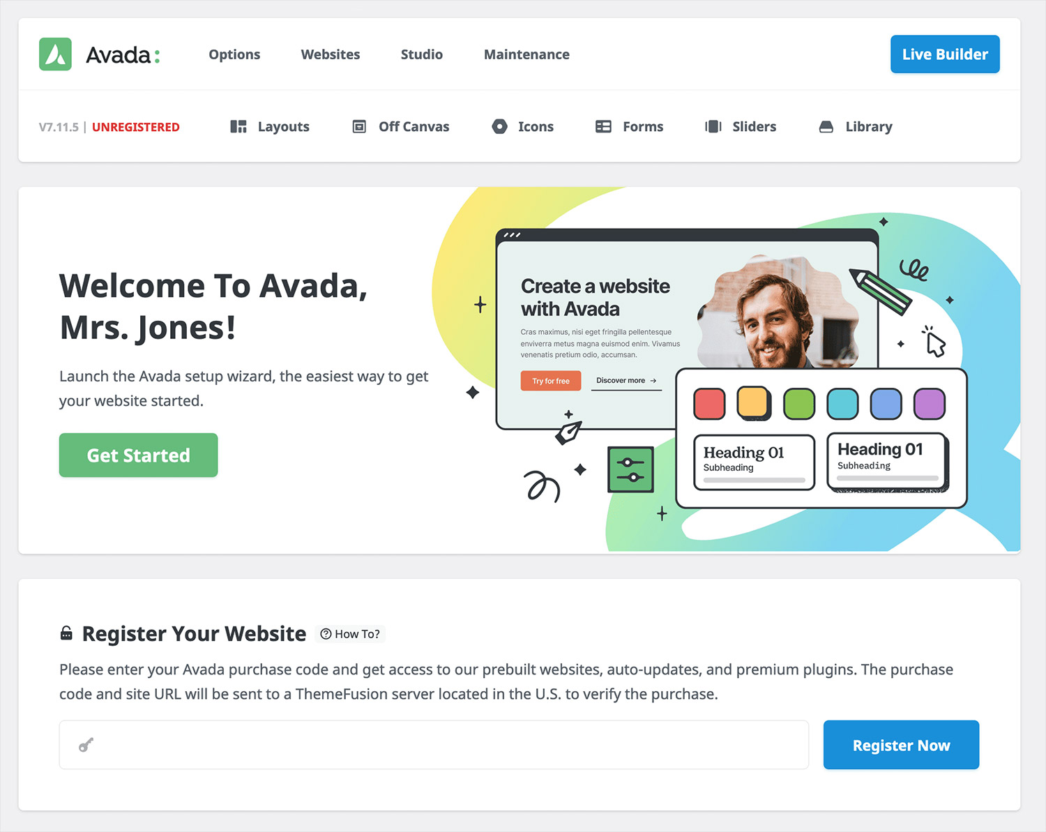 Register Avada Register Avada
